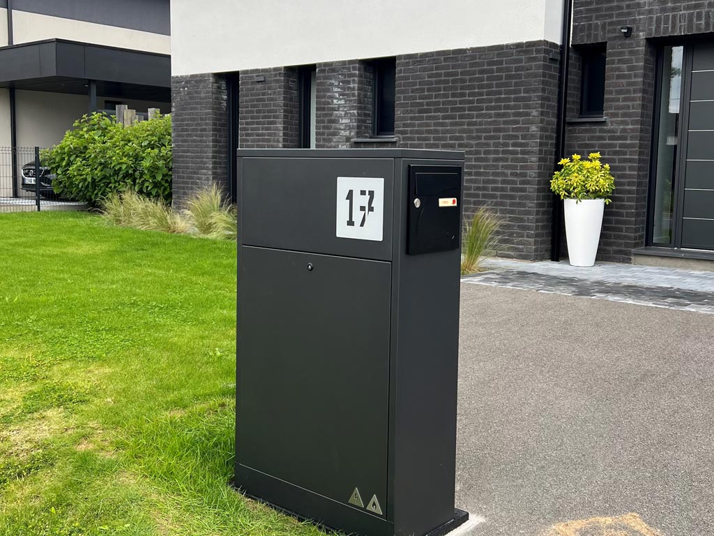 Muret Autour Coffret Edf