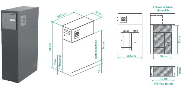 coffret technique edf gdf dimension schema mtp80 technibox