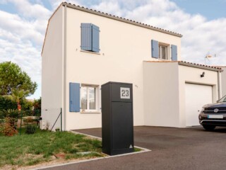 habillage coffret CIBE enedis lotissement Salles sur mer 17