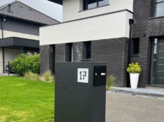 muret technique pour coffret extérieur électricité gaz 62580 Neuville Saint Vaast